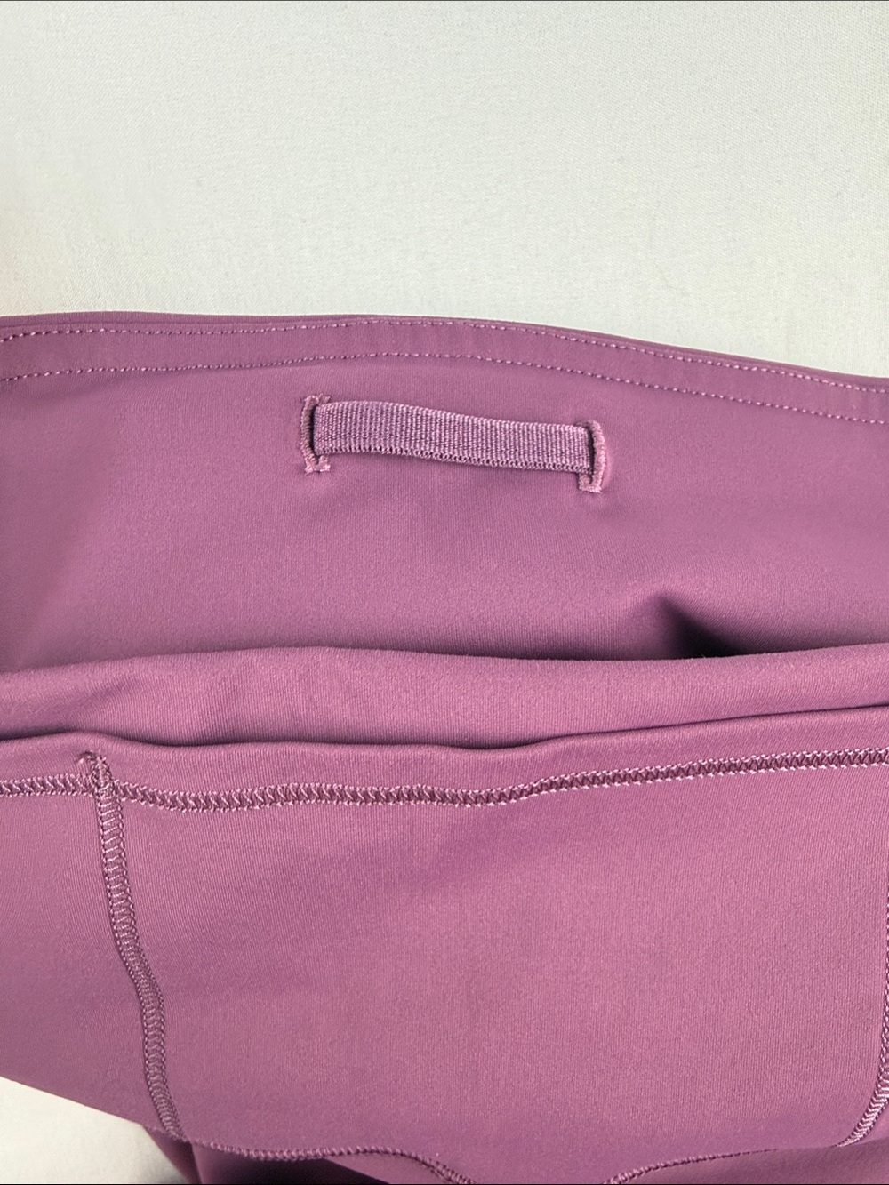 Lululemon Fast & Free 7/8 Tight II *Non-Reflective Nulux 25" Vintage Plum Size 4 - Picture 9 of 12